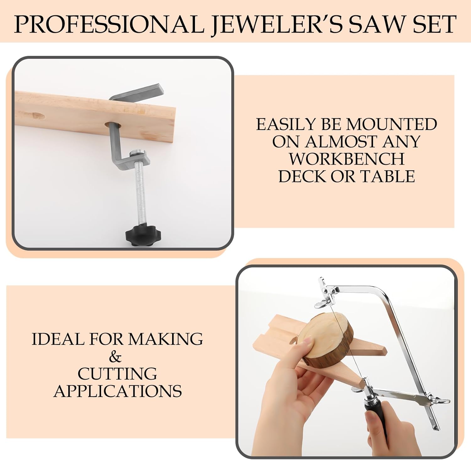 3-in-1 verstelbare juweliersza - Jewelry Making Machines recensie en prijs