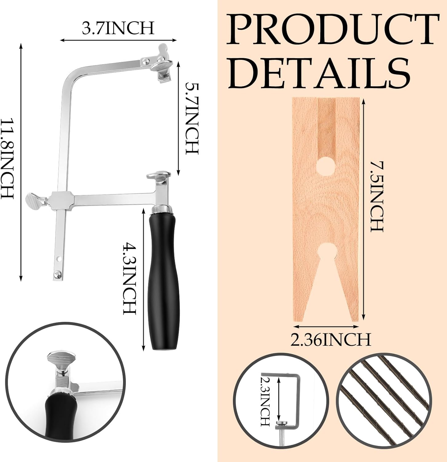 3-in-1 verstelbare juweliersza - Jewelry Making Machines recensie en prijs