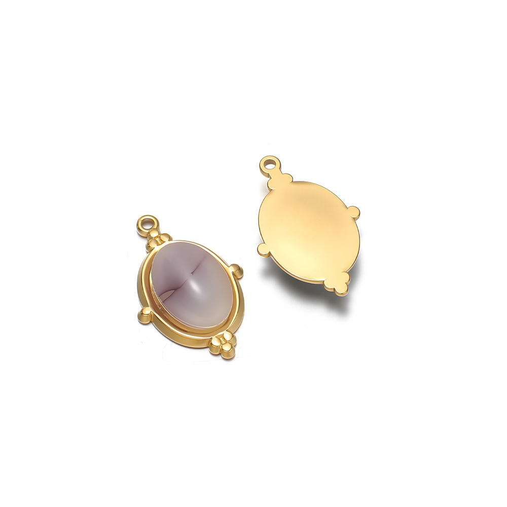 4 stuks ovale bedels van roest - Jewelry Making Gemstones recensie en prijs