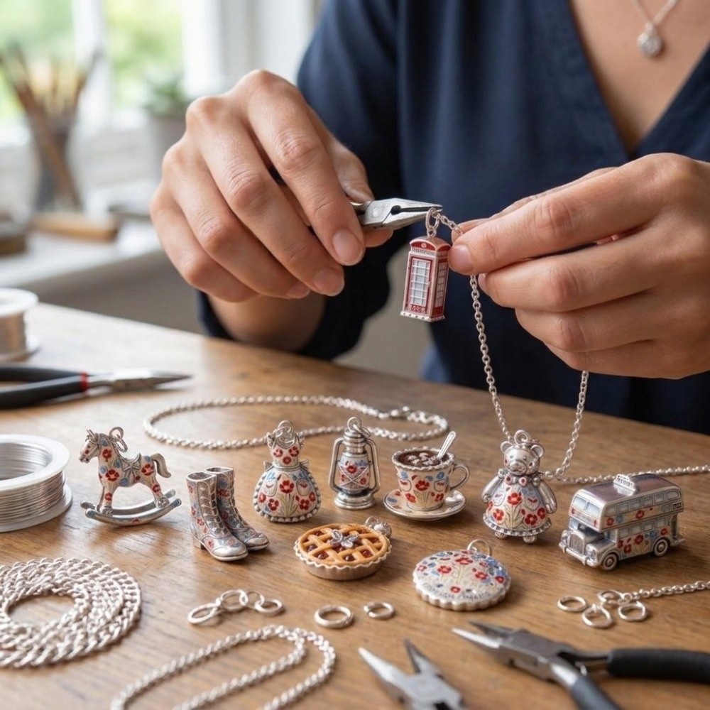 RVS cartoon hangers Brits them - Jewelry Making London recensie en prijs